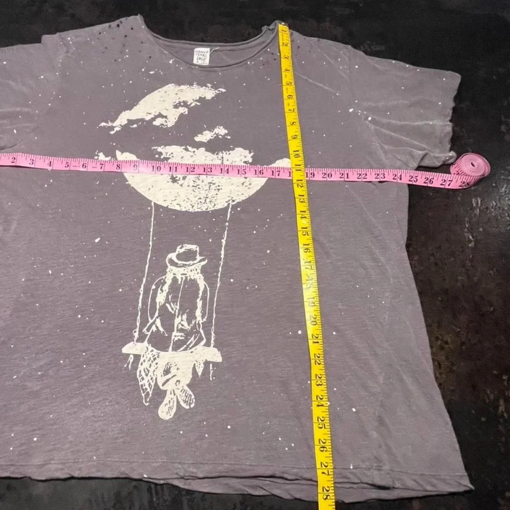 Magnolia Pearl Ozzy & Cream Girl &the Moon T-Shirt, OS - Picture 5 of 7